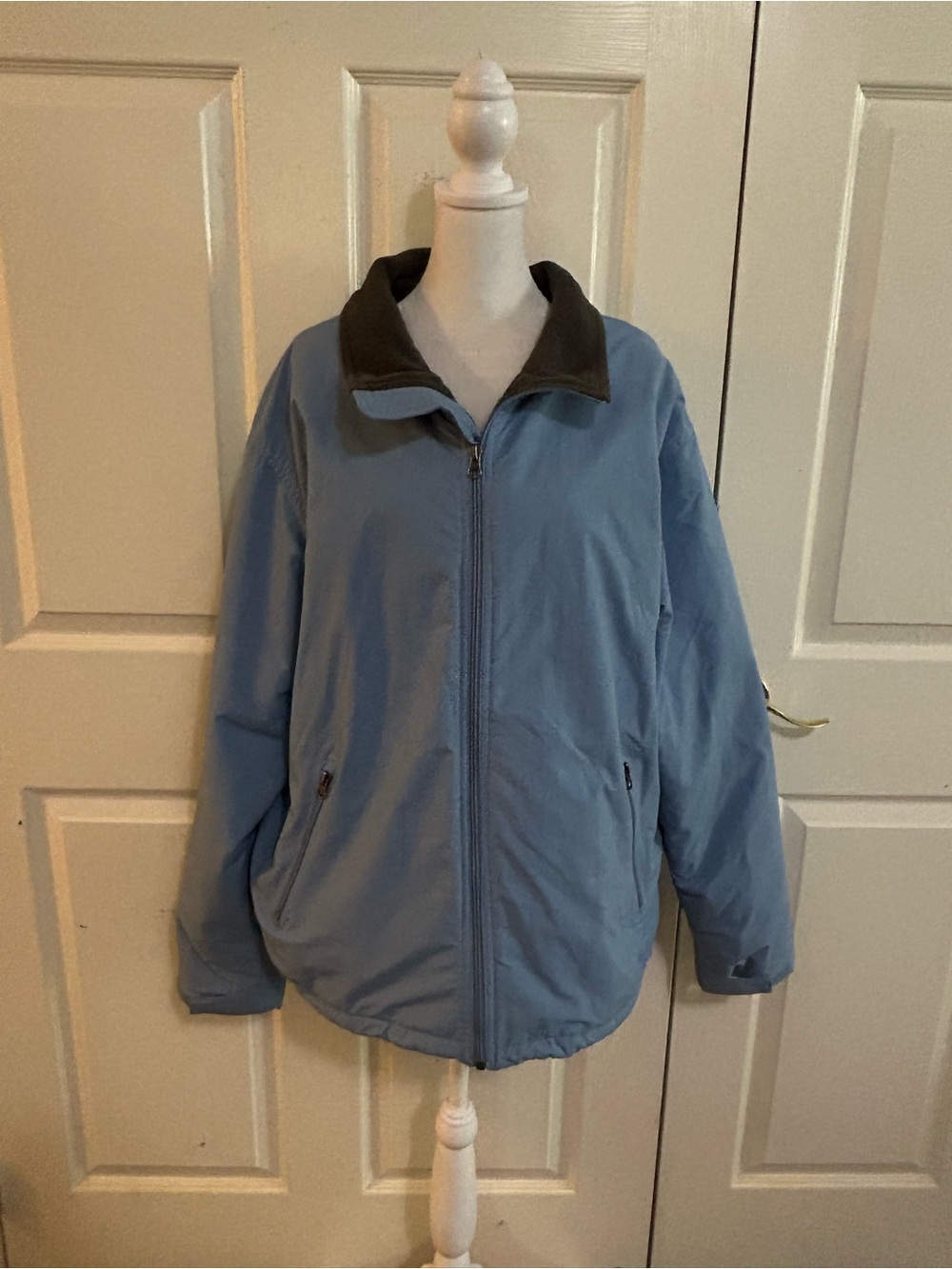 Lands’ End lined parka, Large-Regular